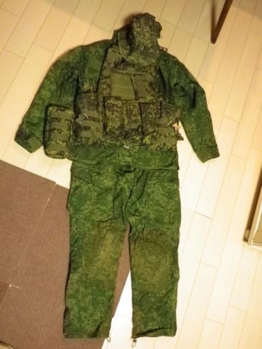 あまり見かけない迷彩パターンです！【ロシアの軍服？】陸軍迷彩