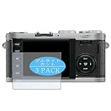 3枚 VacFun ブルーライトカット フィルム ， ライカ LEICA X1 向けの ブルーライトカットフィルム 保護フィルム 液晶保護フィルム（非 ガラスフィルム 強化ガラス ガラス ）