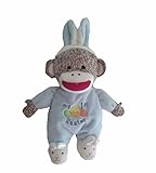 Baby Starters Plush Monkey My 1stイースター、ブルー