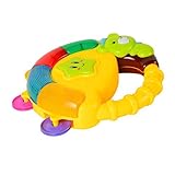 Baby Bear Bell Toy With Music Songライト色が異なる場合がピンク/グリーン/イエロー)