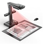 CZUR ET24Pro-USBC ドキュメントスキャナー A3対応 2400万画素 USB-C HDMI接続 非破壊ブックスキャナー 自動平坦化 歪み補正 OCR機能搭載 Windows・macOS・Linux対応 日本国内専用