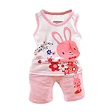 ベビー服　夏服　セット服　二点セット　シャツ　ショートパンツ　袖なし　スポーツウェア　幼児　赤ちゃん