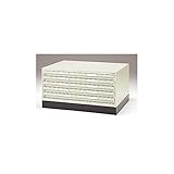 プラス　マップケース　オプション　ベース　A0-K5B　ダークブラウン