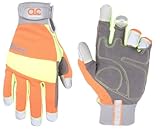 Safety Tradesman High Visibility Glove-MED HIVISIBILITY GLOVE (並行輸入品)