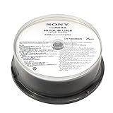 Digital 4X 128GB BDXL クアッドレイヤー BD-R XL ホワイト インクジェット 印刷可能 Blu-ray 記録可能 50年間のアーカイブディスク - 25枚