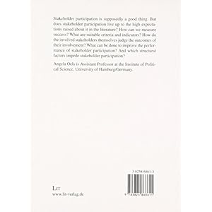 Evaluating Stakeholder Participation in the Transition to Sustainable Development: Methodology, Case Studies, Policy Implications