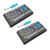 Flqzgilhf 充電式リチウム電池 NS 3DS 3DSLL 3DSXL ゲームコンソール用バッテリー SPR-003 3.7V 2000mAh バッテリー (スタイル 2#)