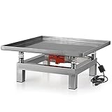 JTVTW 小型振動機 振動試験台 コンクリート振動台 50*50cm ステンレス製 3600rpm 110V