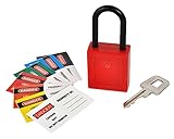 KASP セーフティシリンダー南京錠 ナイロン製 K80040