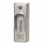 Kaba 2015-26D-41 Exit Device Push Button Lock Thumbturn Knob Us26D, Satin Chrome [並行輸入品]