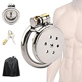 貞操帯 貞操具 貞操ロック 男性フラット ステンレス鋼 コックケージ 錠付貞操装置 貞操デバイス 貞操リング エスケープ 貞操ケージ コックロック 軽量 ペニス拘束具 Smプレイ smグッズ 拘束具 アダルトグッズ 大人のおもちゃ (40MM,33MM)