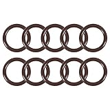 uxcell フッ素ゴム製Oリング 18mm外径 13 mm内径 2.5mm幅 メトリックFKMシーリングガスケット 10パック
