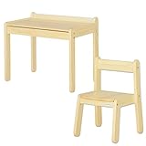 大和屋 ノスタ テーブル＆リトルチェア 2点セット ナチュラル 19200102 NA