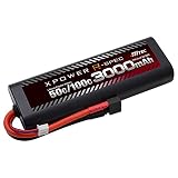 【日本正規品】 ハイテック Li-Po 7.4V XPR3000-RD 日本正規品 PSE取得 R-SPEC リポバッテリー ラジコン ディーンズ 丸形 電動RC バギー ラリー レース XPR3000-RD