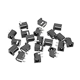 パワージャック　DC電気ソケット　2.1mm x 5.5mm バレル型　PCB DCパワージャック　ソケット DC-005　出口　20個入り