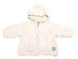 (カシウェア)kashwere ベビーパーカ BABY HOODED JACKET BH-51-05-62 Creme(グレーロゴあり) 3-6 mos(3-6ヶ月) [並行輸入品]