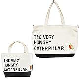 HPA-5-A/アイプランニング/[the world of ERIC CARLE]はらぺこあおむしマザーバッグ２点セット「トートバッグ＋ランチトート」（ベージュ）/ベビー/収納/絵本/キャラクター/