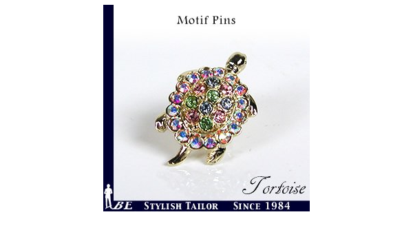 Amazon Co Jp タック式ラペルピン ピンズ Turtle 亀 カメ 服 ファッション小物