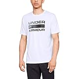 [アンダーアーマー] チーム イシュー ワードマーク ショートスリーブ (トレーニング/Tシャツ) 1329582 メンズ WHT/BLK 日本 SM (日本サイズS相当)