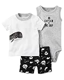 カーターズ Carter's ショートパンツ セット 3-Piece Little Matey Babysoft Short Set 3M (55-61cm) [並行輸入品]