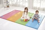 エッグマット　カラーフォルダースマートーカラースタンダードS（200ｘ120ｘ4ｃｍ）防音マット、キッズマット、プレイマット