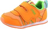 (イフミー) IFME 30-7020 子供 キッズ ベビー ローカット スニーカー (12.5cm, オレンジ)