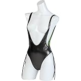 [REALISE] POOLSIDER(プールサイダー) 【PS-UD-1000-01HL】サスペンダースイムショーツ｜Suspender One-piece Swimsuit（ヘアラインエナメル）(KW)