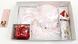 きもの京香 お宮参り用フードセット 女の子用 ピンク 帽子 赤ちゃん 4点セット 日本製