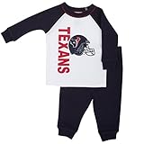 Houston Texans幼児ホワイト/ネイビーブルー/ 2ピースThermalパジャマセット ブルー