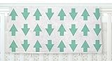 KESS InHouse Project M Arrows Up and Down Mint Fleece Baby Blanket 40 x 30 [並行輸入品]