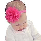 miugle赤ちゃんホットピンクヘッドバンドターバンヘッドラップInfant Girlsヘアバンド