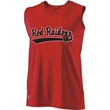 ノースリーブVネックテキサスTechレッドRaiders Girlsカーブdry-excel Licensed NCAAカレッジレプリカジャージー( Youth &大人サイズ、チームを目的とセールス)