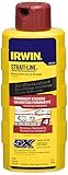 Irwin4935519Permanent Stain Marking Chalk Line Chalk-6OZ RED PERM STAIN CHALK (並行輸入品)