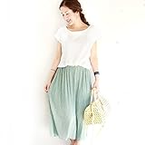 Milk tea 授乳服 ワンピース マシュマロ・プリーツワンピース (アイボリー×ミント) 産前産後 お宮参り フォーマル