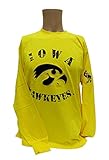NCAA Iowa Hawkeyes長袖Tee L イエロー