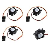 RCmall 4個 DM-S0020 2.1g ウルトラマイクロサーボコアレスモーター 2g デジタルサーボ JRコネクタ付き 3.7V-5V RCホビー用