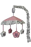 Musical Mobile for Grey Damask Baby Bedding Set By Sisi by Sisi