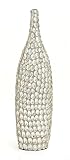 Deco 79 60878 Ceramic Seashell Vase, 10' x 37' [並行輸入品]