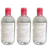 ビオデルマ サンシビオ [並行輸入品] 500ml 4個セット クレンジングウォーター クレンジング メイク落とし 500 ボトル 洗顔 まとめ買い セット 業務用 H2O 大容量 (4個)