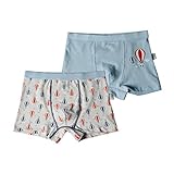 jojobaby unisex-baby幼児用子供用2t-7t Cartoon下着ブリーフショーツ2 - Packアンダーウェアセット