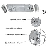 CRL調節可能なスプリング電源90度Hold Open 3 / 4 " LongスピンドルオーバーヘッドConcealedドアCloserボディのみ – crl9760