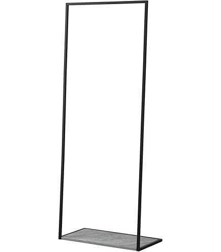 Amazon｜W STANDARD インダストリアル アイアンハンガーラック