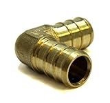 3/4 inch Pex Elbow 3/4" 3/4" (pack of 8) Brass Crimp Fitting / Fittings (PEX-E-3434 [並行輸入品]