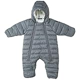 Polarn O Pyret Insulatedパフスノーウェア(新生児) カラー: グレー
