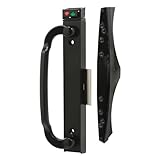 Slide-Co 143648 Sliding Door Clam Latch with Reverse Hook, 4-15/16-Inch, Black by Slide-Co