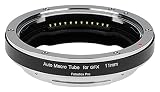 Fotodiox Pro 自動マクロ延長チューブ 11mmセクション 富士フイルム Gマウント GFX ミラーレスカメラ用 エクストリームクローズアップ写真用