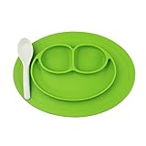 子供用　テーブルウェア　ワンピース　プレースマット　シリコン　プレート　トレイ　ランチ　食品ホルダー