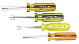 Fuller Tool 116-0214 Pro 4 Piece 1/4-Inch, 5/16-Inch, 3/8-Inch and 7/16-Inch Nut Driver Set [並行輸入品]