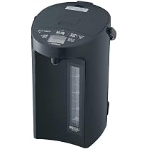 Amazon | 象印マホービン 電気ポット 4.0L ソフトブラック CV-GD40-BM