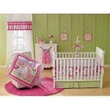 Garanimals - Girl 4-piece Crib Bedding Set Butterfly Blossom [並行輸入品]